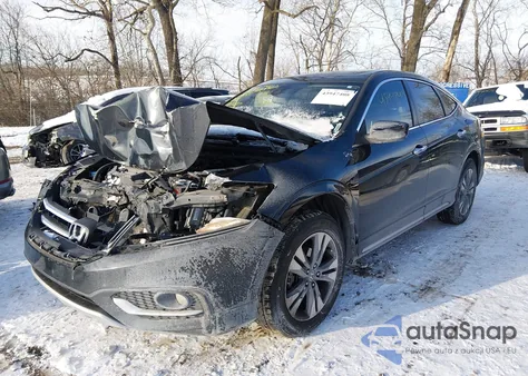 2013 Honda Crosstour Ex-L V6 from USA, damaged, VIN 5J6TF2H5XDL000187